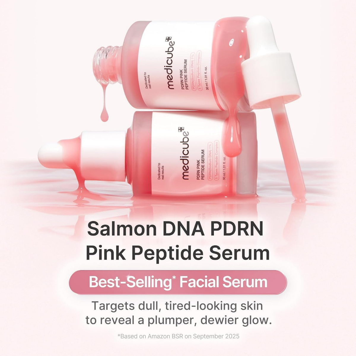Medicube Pdrn Pink Peptide Serum 30ML - image 3 of 6