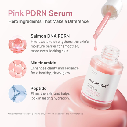 Medicube Pdrn Pink Peptide Serum 30ML - image 4 of 6