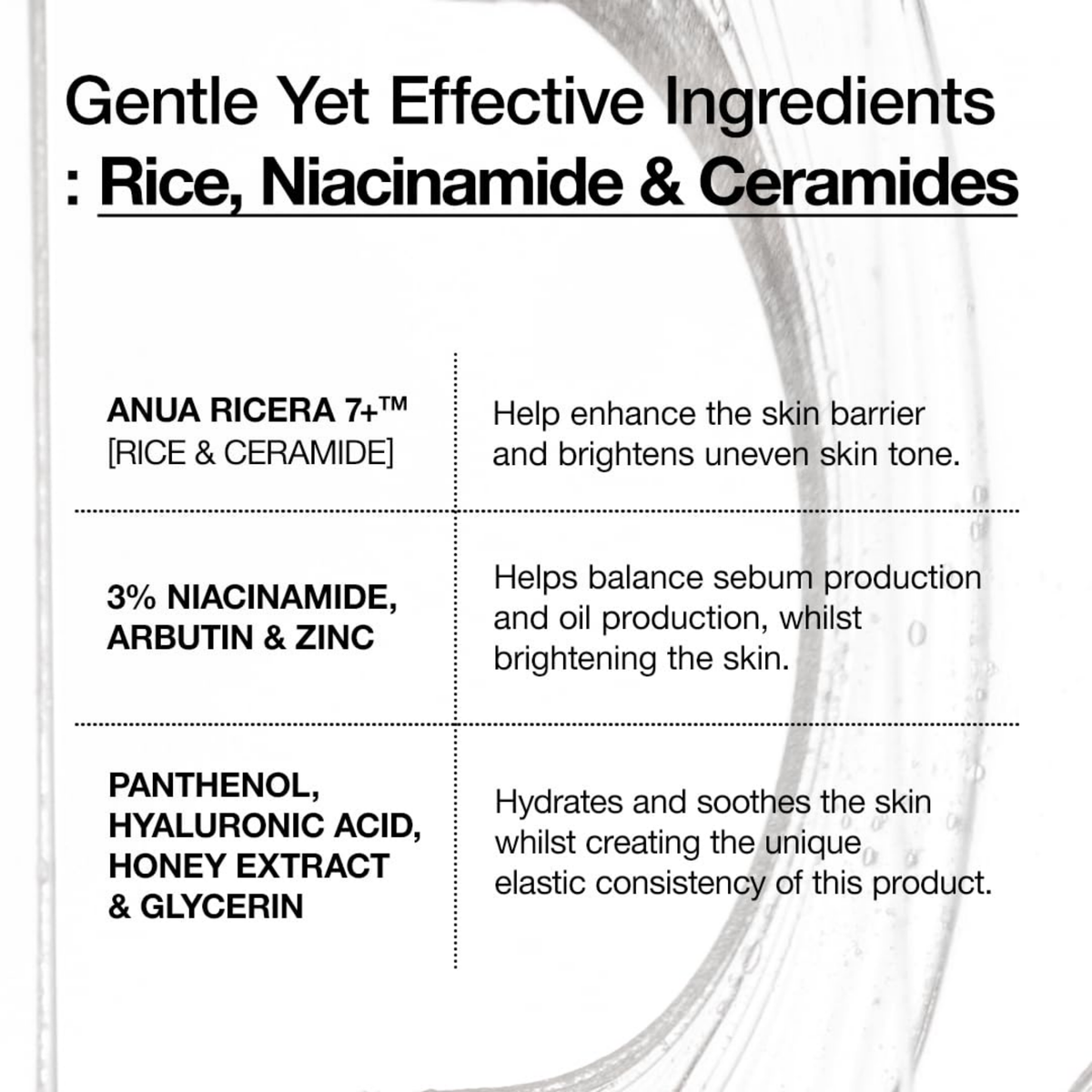 Anua 7 Rice Ceramide Hydrating Barrier Serum, image 5