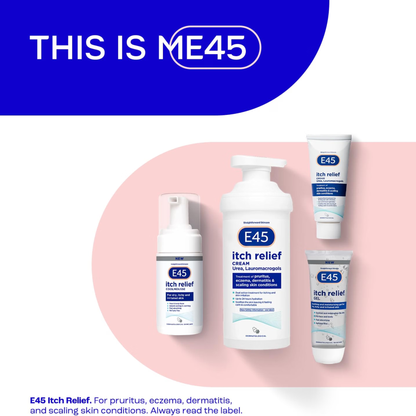 E45 Itch Relief Cream for Eczema, Dry Skin & Dermatitis 500G, image 7