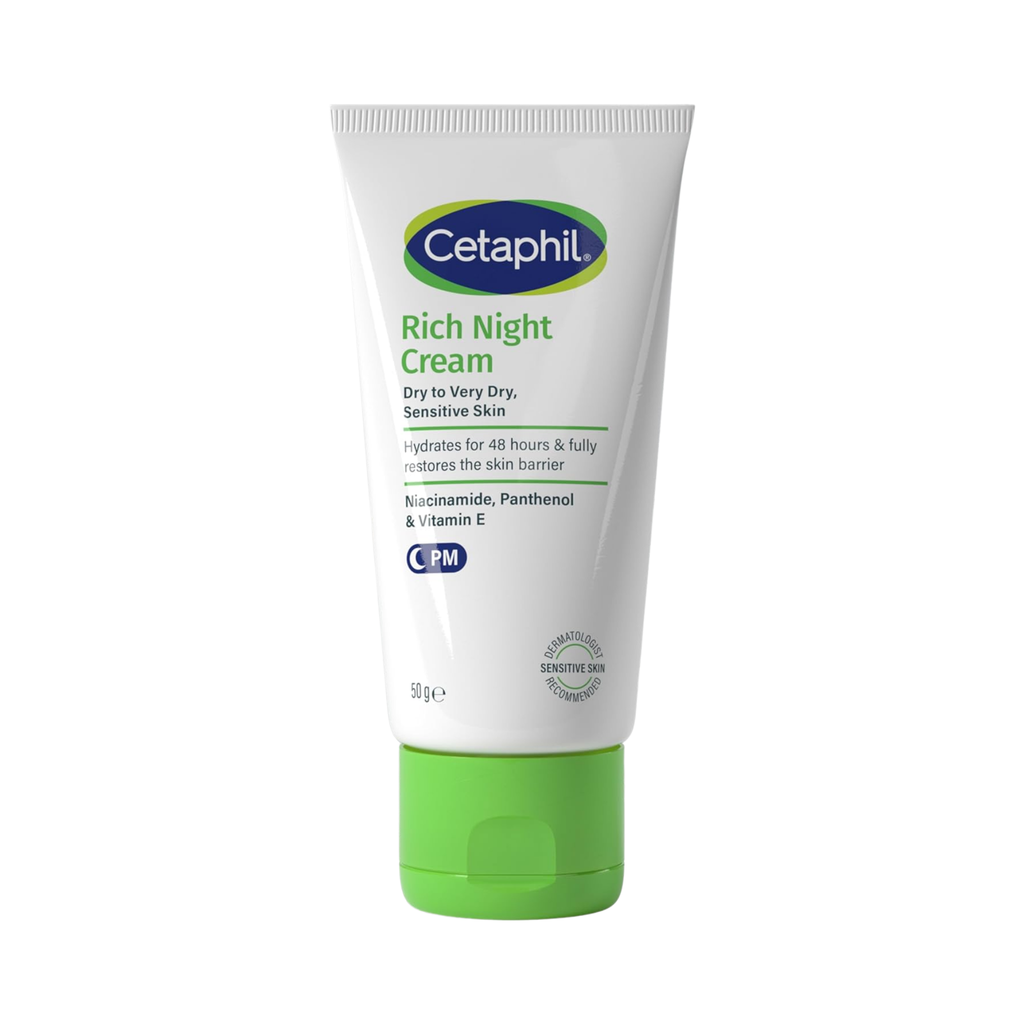 Cetaphil Rich Night Cream with Niacinamide 50g