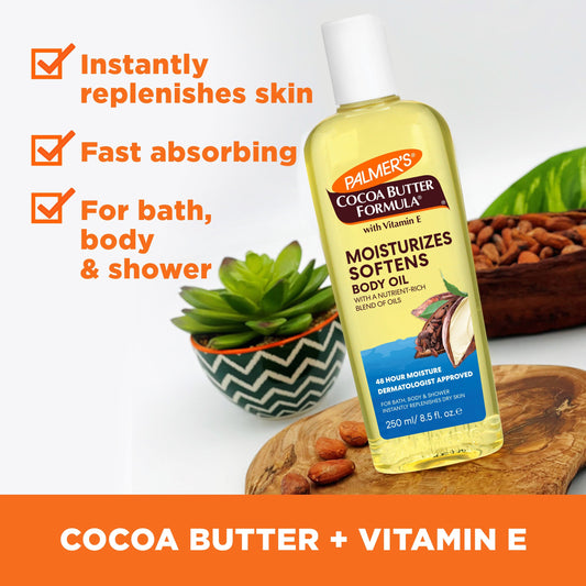 Palmer's Cocoa Butter Formula Moisturizing Body Oil 250ML - image 2 of 8