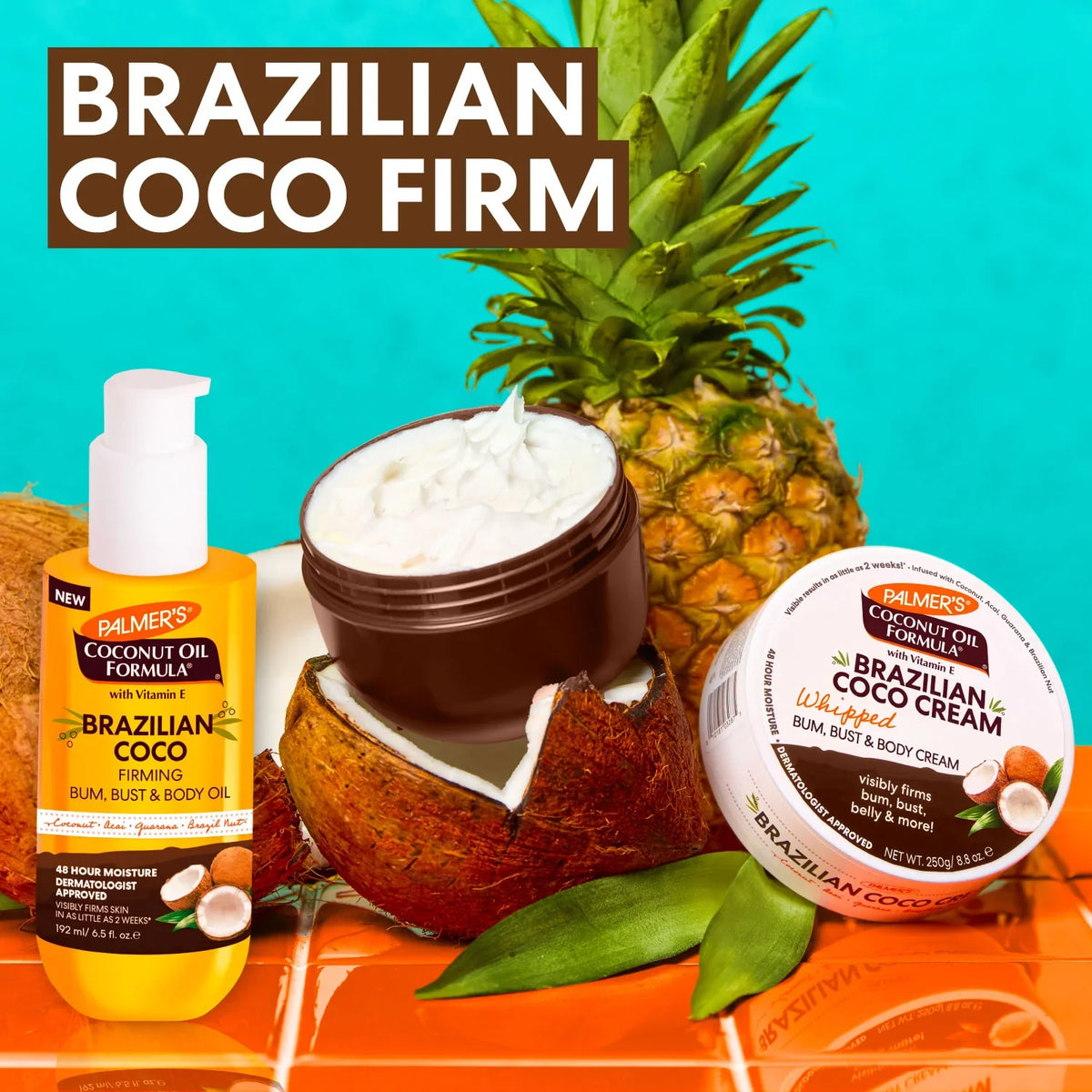Palmer's Brazilian Coco Firming Bum, Bust & Body Oil 192ML - image 7 of 8