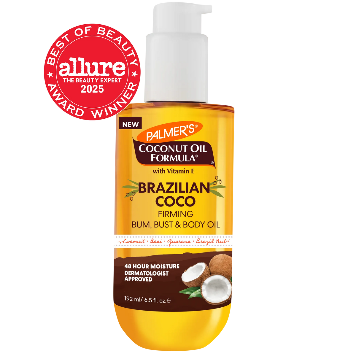 Palmer's Brazilian Coco Firming Bum, Bust & Body Oil 192ML - image 1 of 8