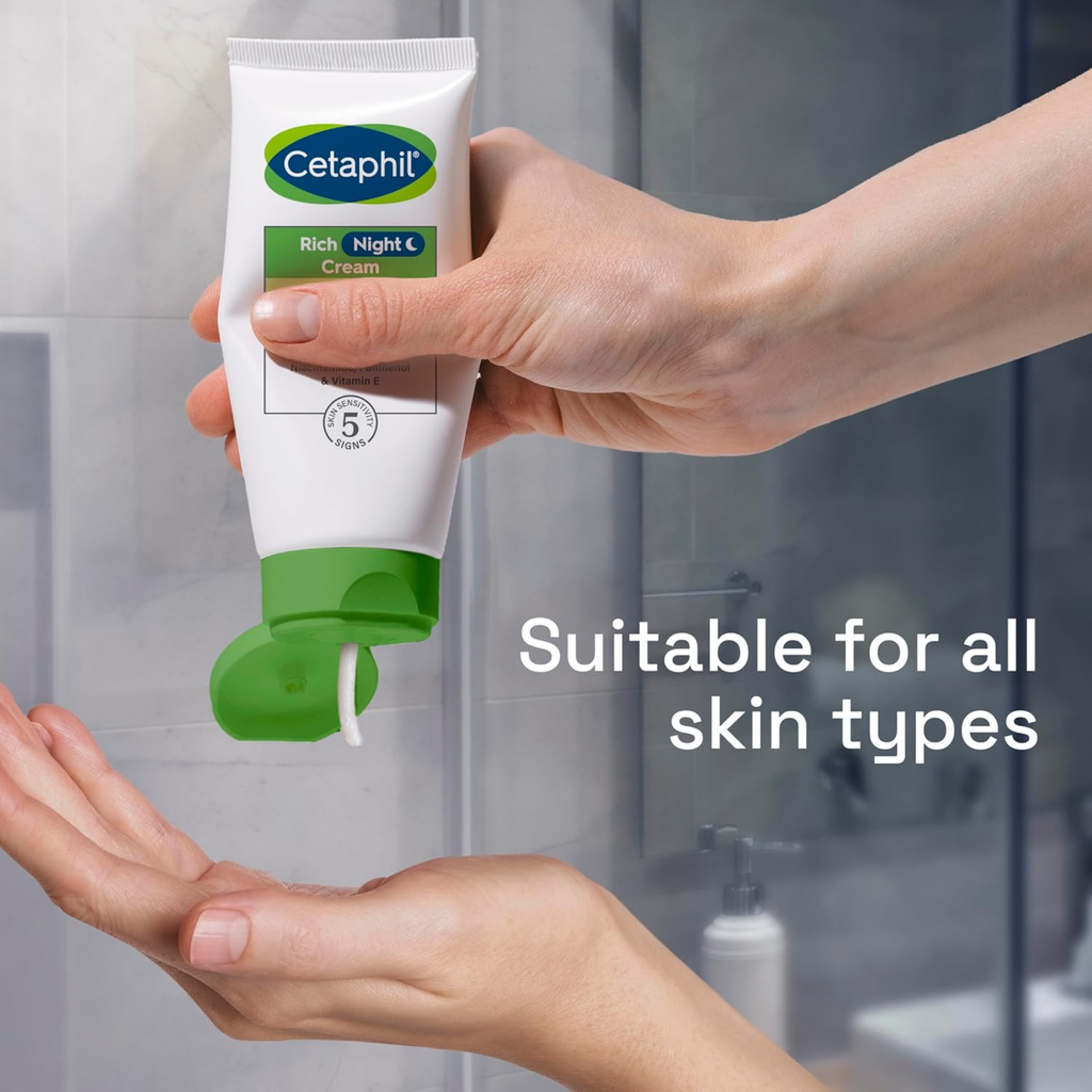 Cetaphil Rich Night Cream with Niacinamide 50g