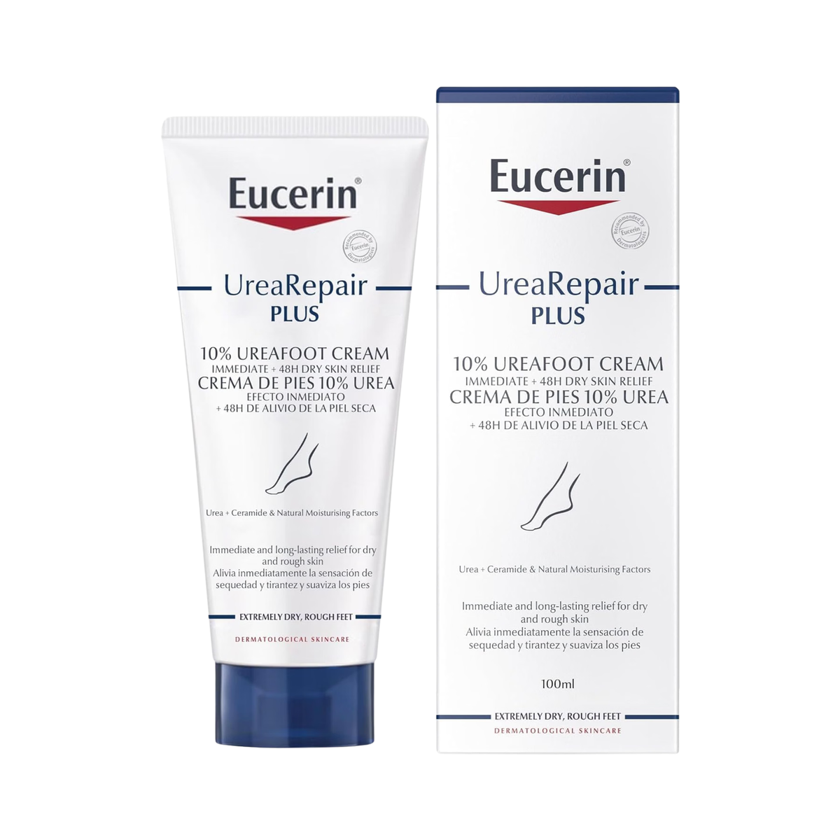 Eucerin UreaRepair Plus 10% Urea Foot Cream 100ML