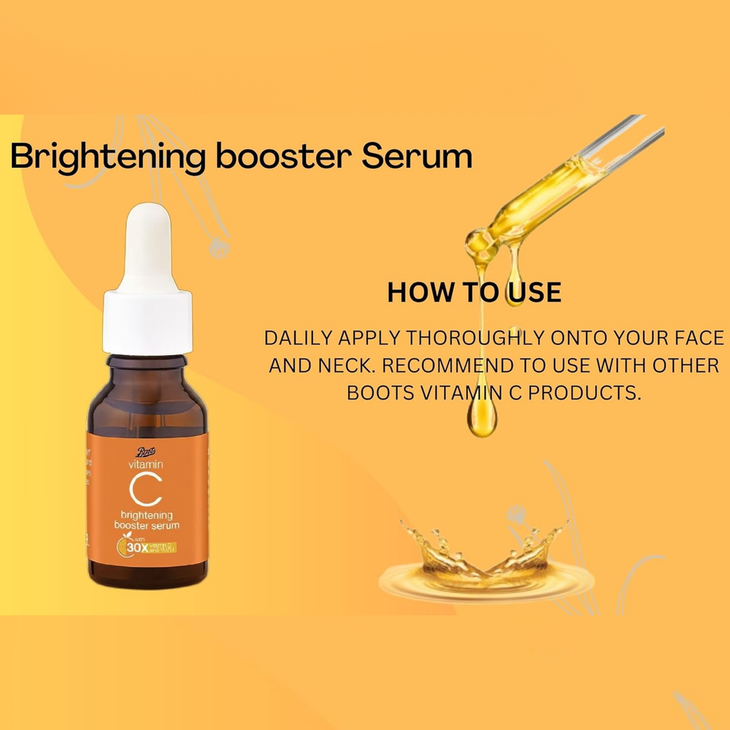 Boots Vitamin C Brightening Booster Serum