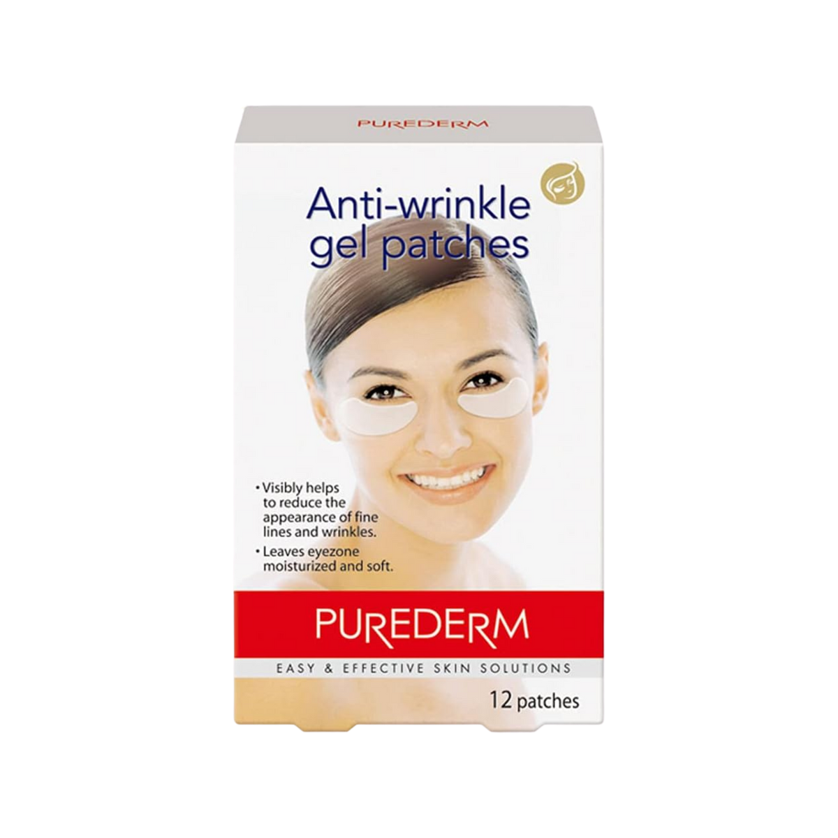 Purederm Anti Wrinkle Gel Patches 12P - image 1 of 2