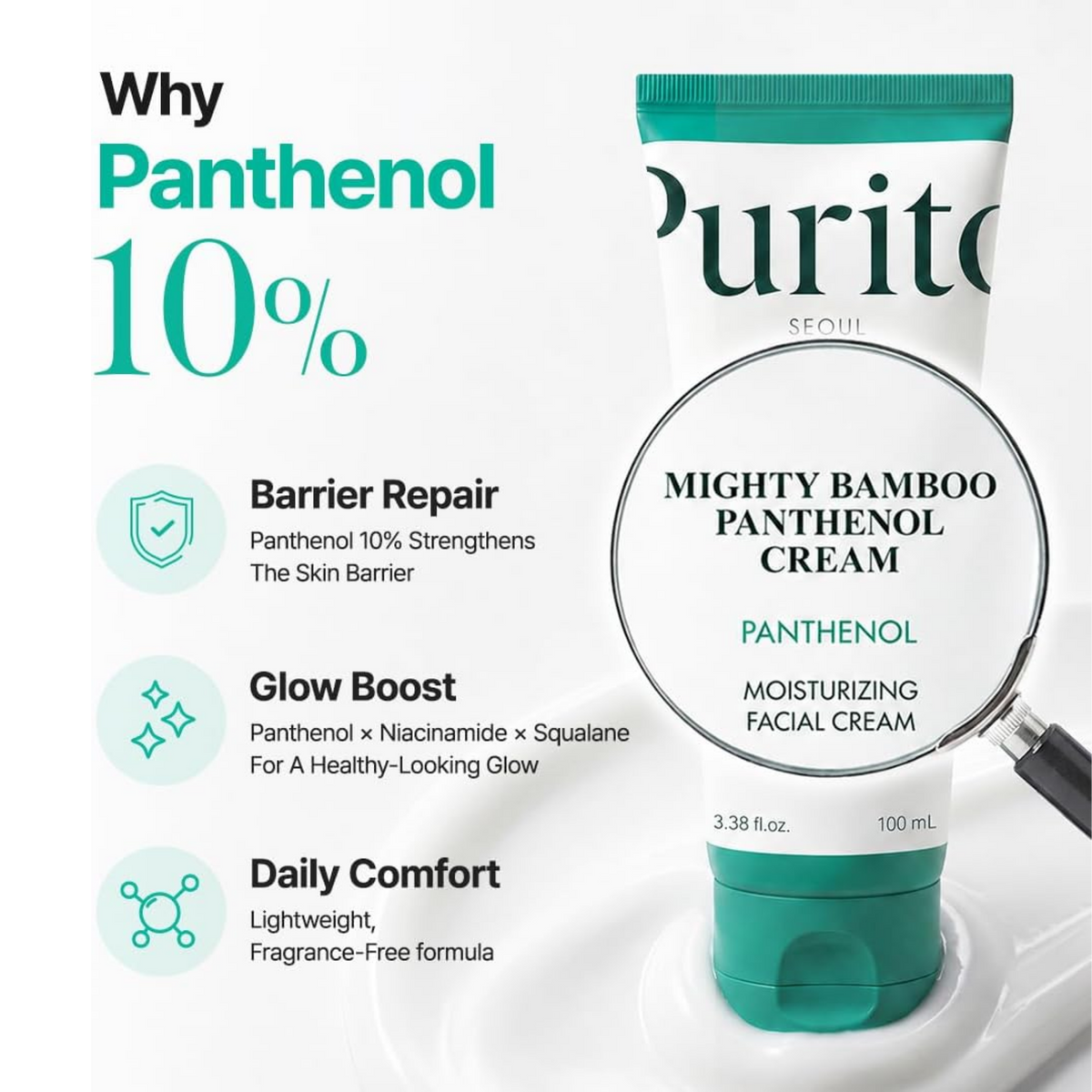 Purito Mighty Bamboo Pathenol Cream - image 3 of 5