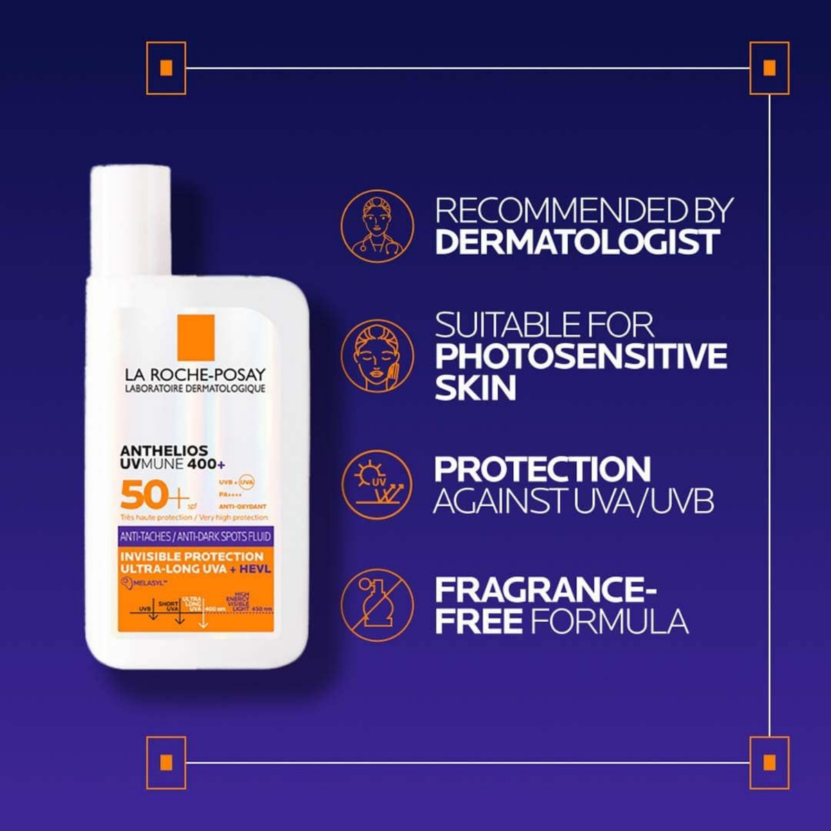 La Roche-Posay Anthelios UVMune 50+ Anti Darksport Fluid 50ML, image 10
