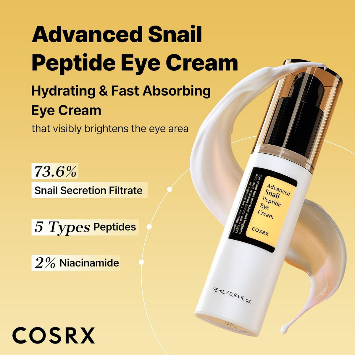 Cosrx Advance Snail Peptide Eye Cream 80ML, image 3