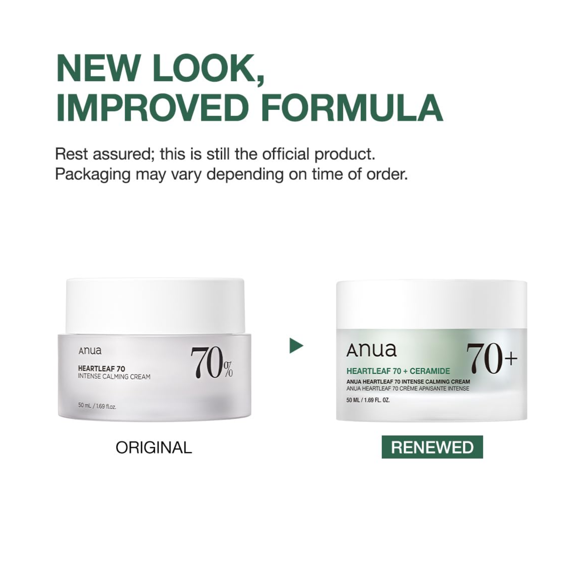 Anua Intense Calming Cream 50ML