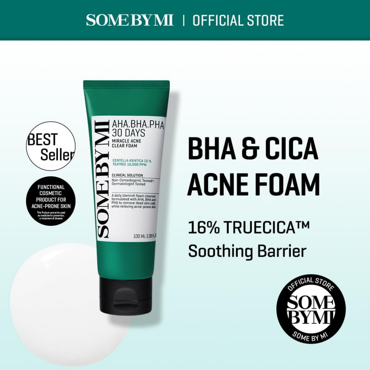 Some By Mi Aha Bha Pha Miracle Clear Foam 100Ml - image 3 of 7