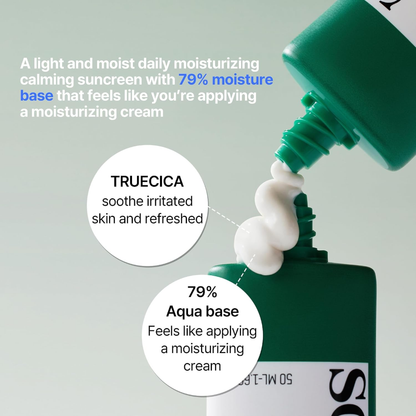 Some By Mi Truecica Aqua Calming Sun Cream SPF50+ 50Ml - image 4 of 5