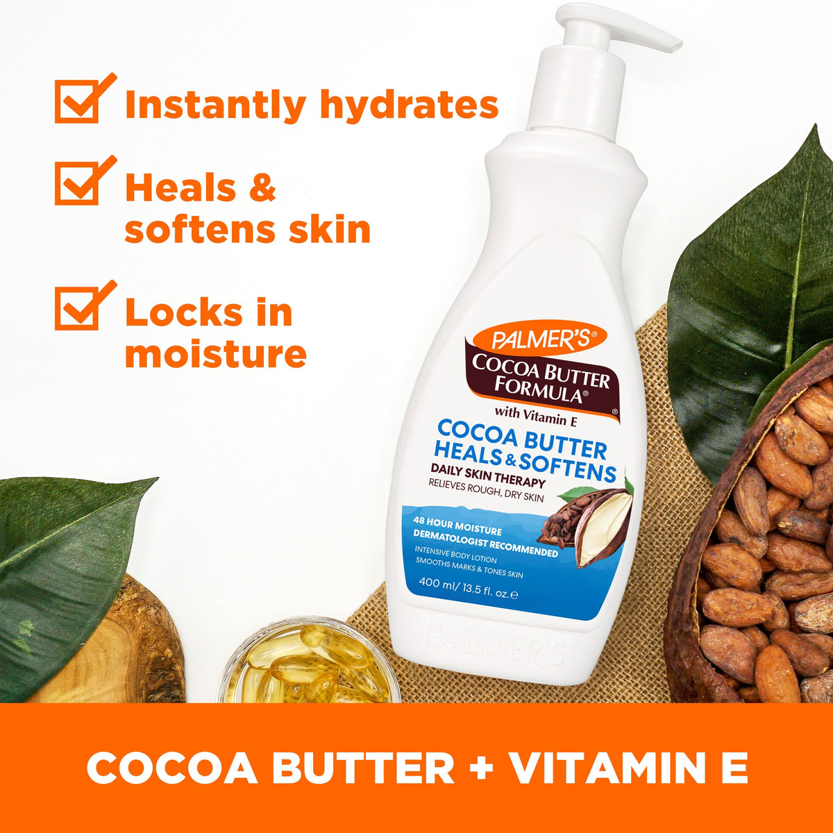 Palmer's Cocoa Butter Formula Daily Skin Therapy Body Lotion 500ML - image 2 of 7