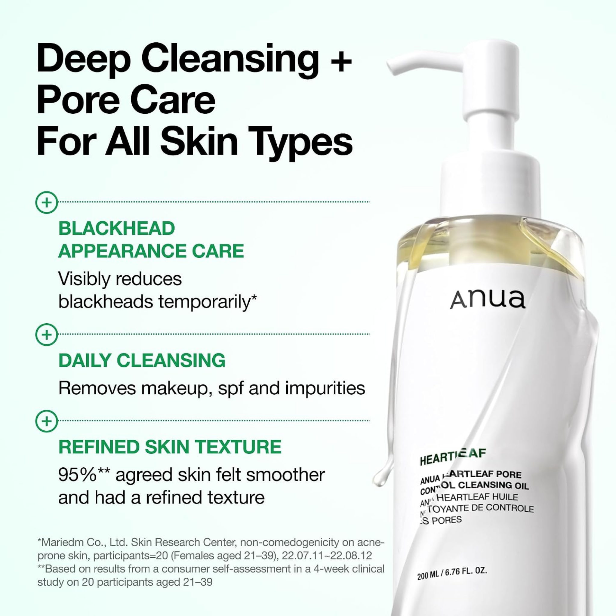 Anua Pore Control Cleansing Oil Mild 200ML