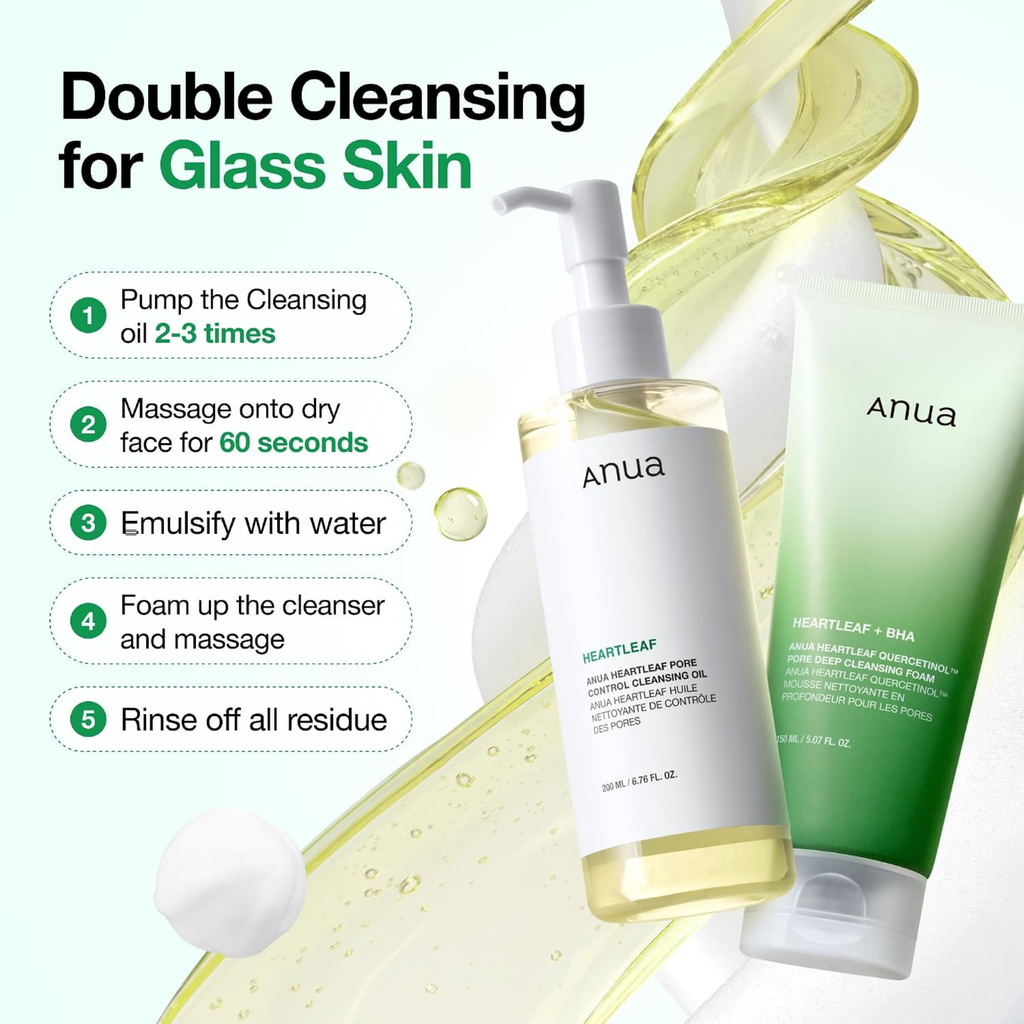 Anua Heartleaf Quercetinol Pore Deep Cleansing Foam 150ML