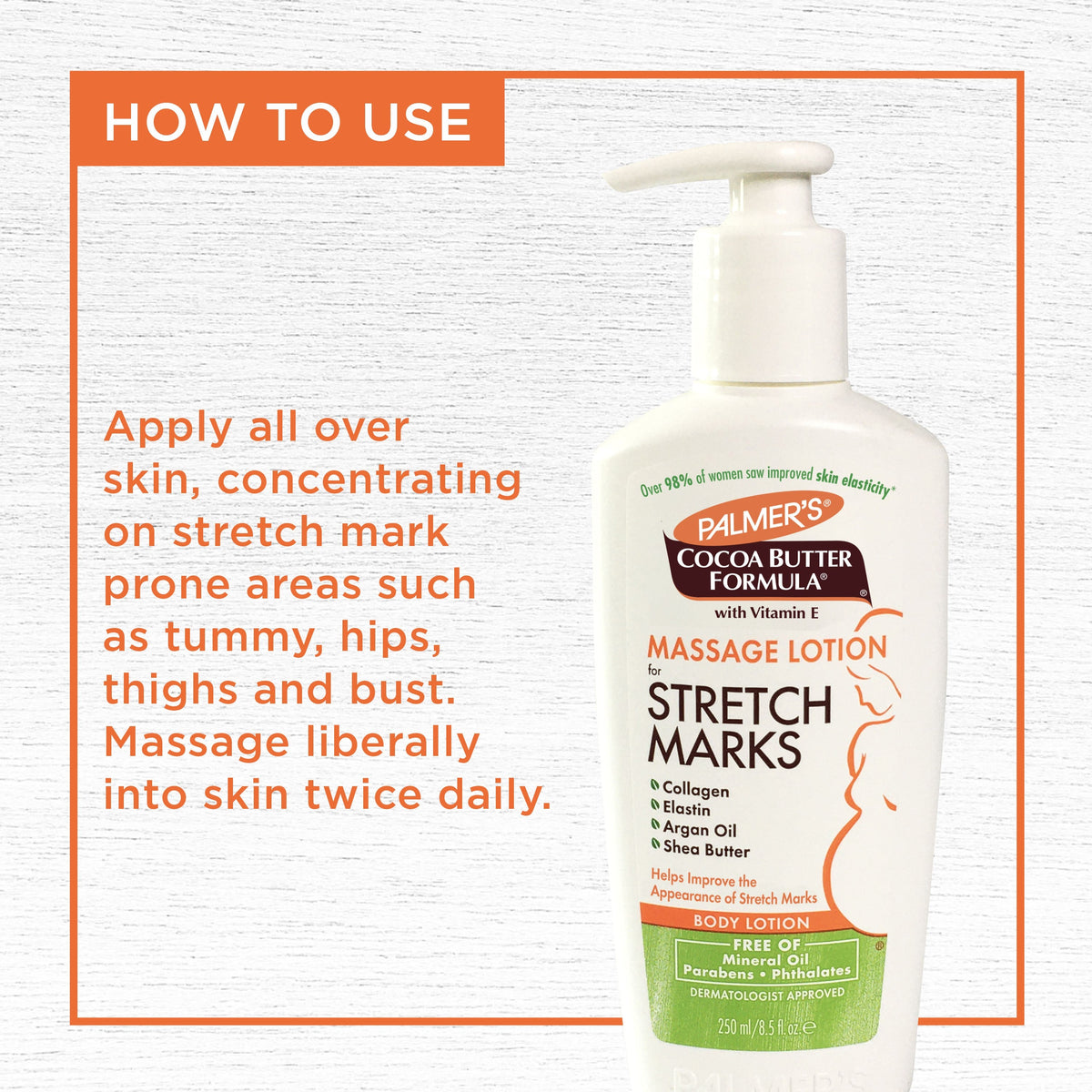 Palmer's Cocoa Butter Massage Lotion for Stretch Marks 250ML - image 5 of 7