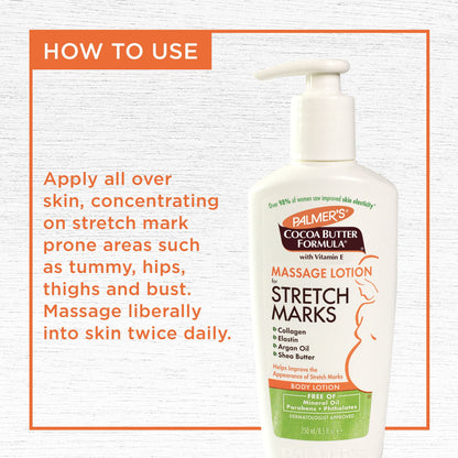 Palmer's Cocoa Butter Massage Lotion for Stretch Marks 250ML - image 5 of 7
