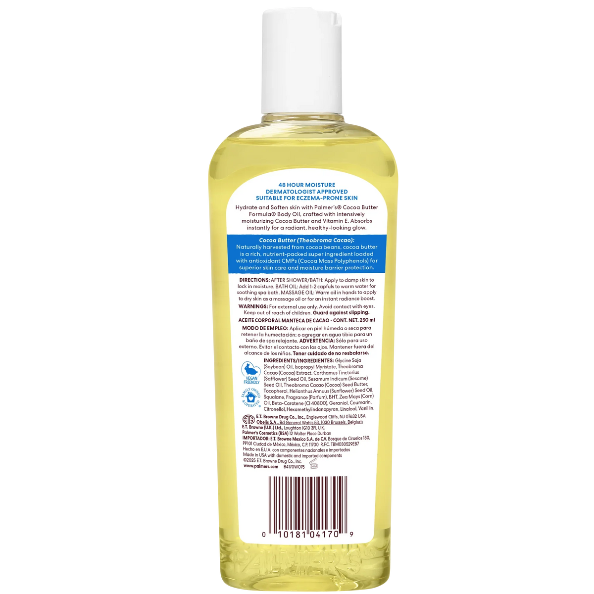 Palmer's Cocoa Butter Formula Moisturizing Body Oil 250ML - image 8 of 8