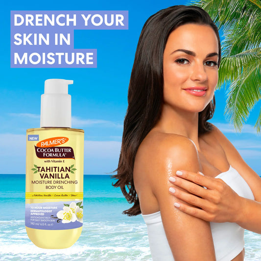 Palmer's Tahitian Vanilla Moisture Drenching Body Oil 192ML - image 2 of 9