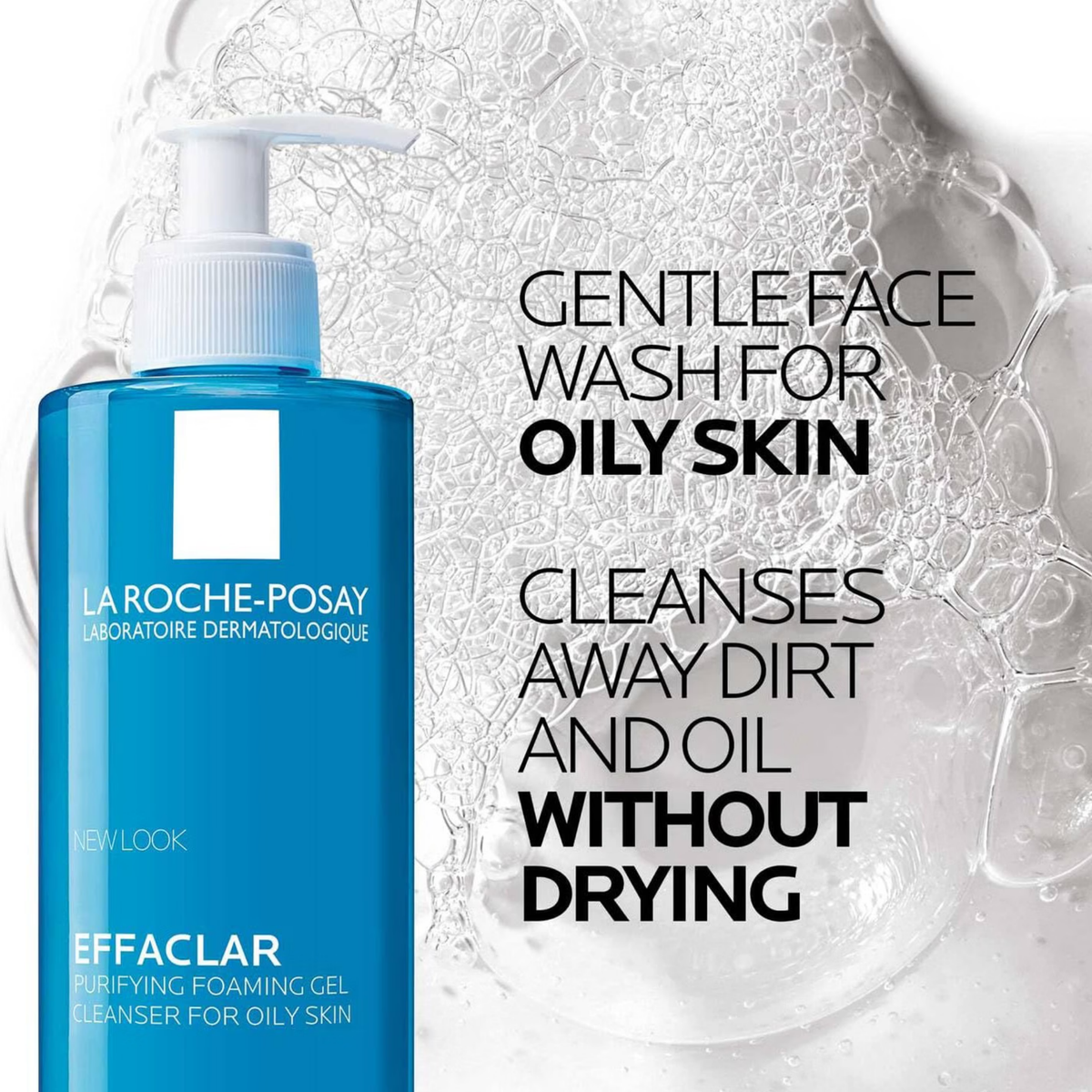 La Roche Posay Effaclar Purifying Foaming Gel for oily sensitive skin 400ML, image 4