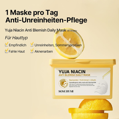 Some By Mi Yuja Face Mask 30 Sheets - image 2 of 4