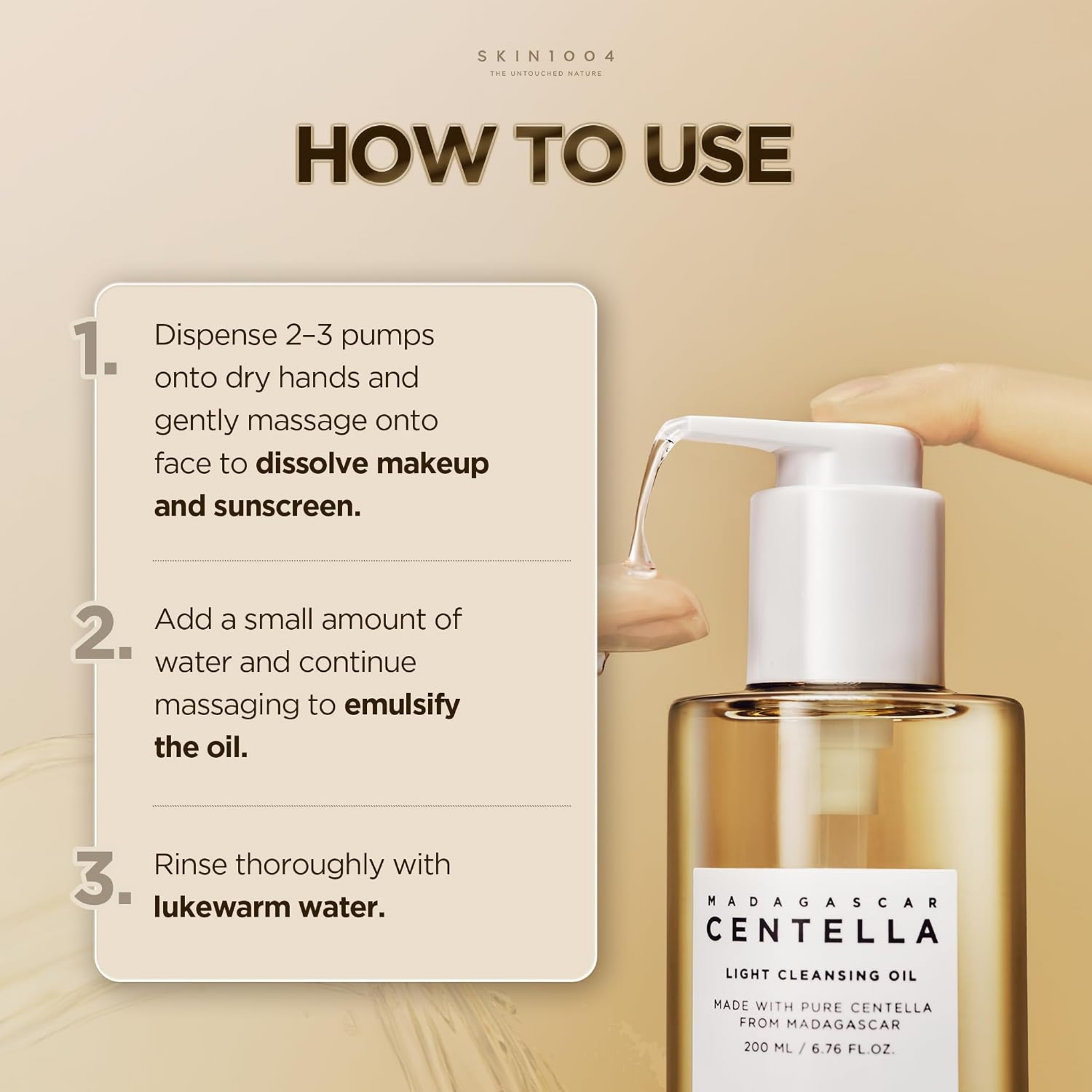 Centella Light Cleansing Oil 200ML