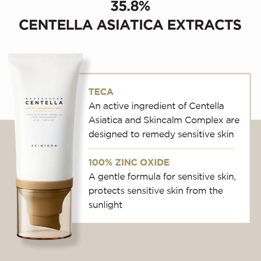 Centella Madagascar Air Fit Sunscreen 50ML