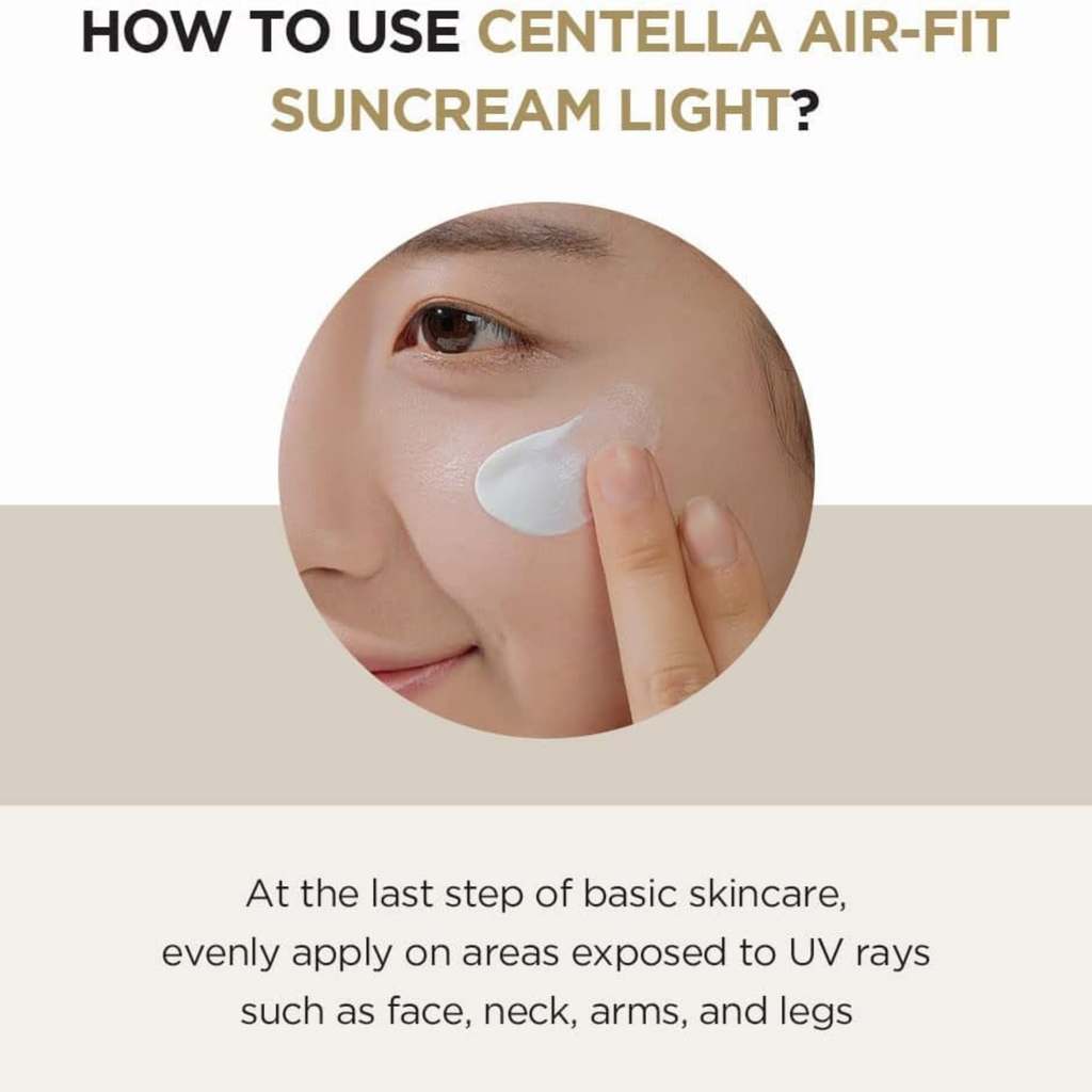 Centella Madagascar Air Fit Sunscreen 50ML