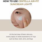 Centella Madagascar Air Fit Sunscreen 50ML