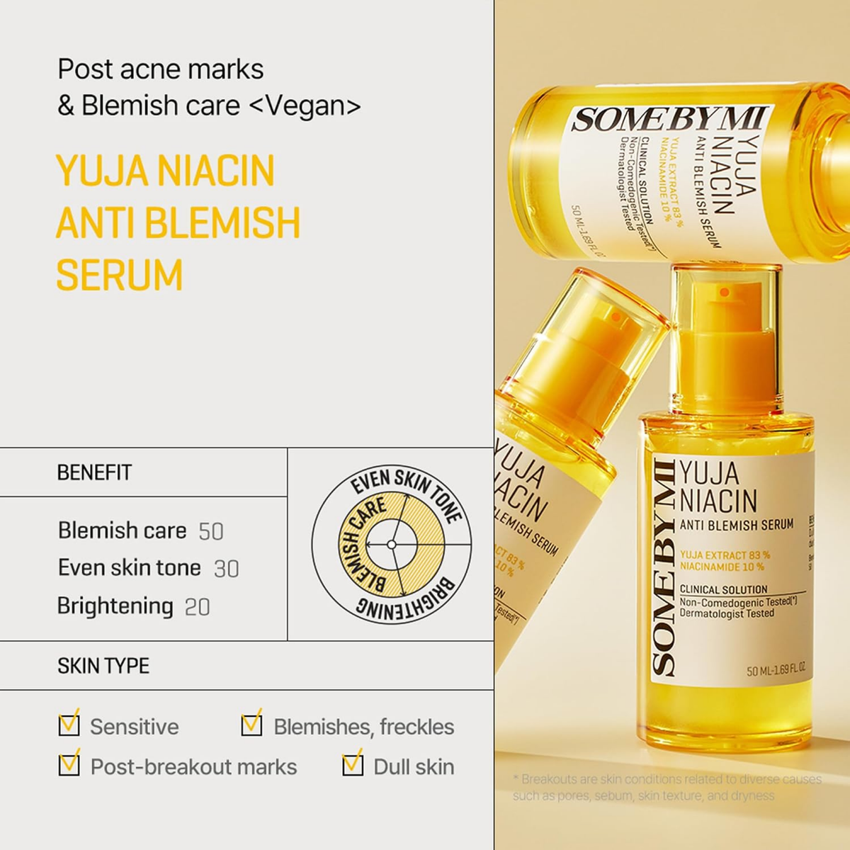 Some By Mi Yuja Niacin Blemish Serum 30ML - image 3 of 5