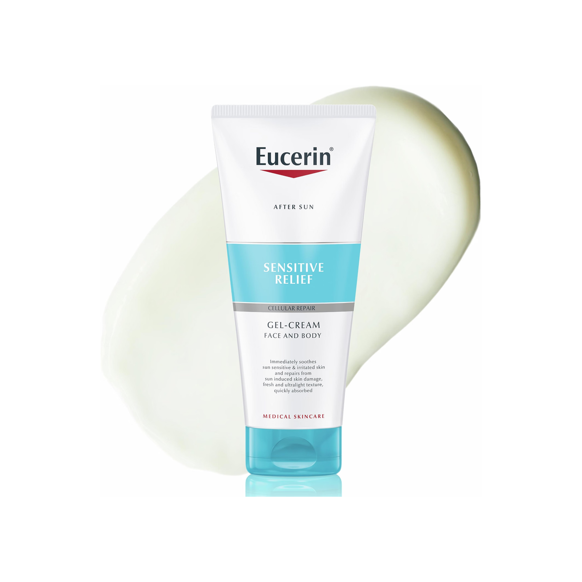 Eucerin After Sun Sensitive Relief Gel-Cream 200ML, image 2