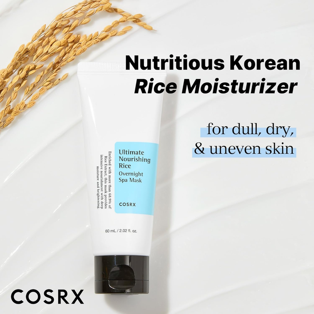 COSRX Ultimate Nourishing Rice Overnight Spa Mask 60ml