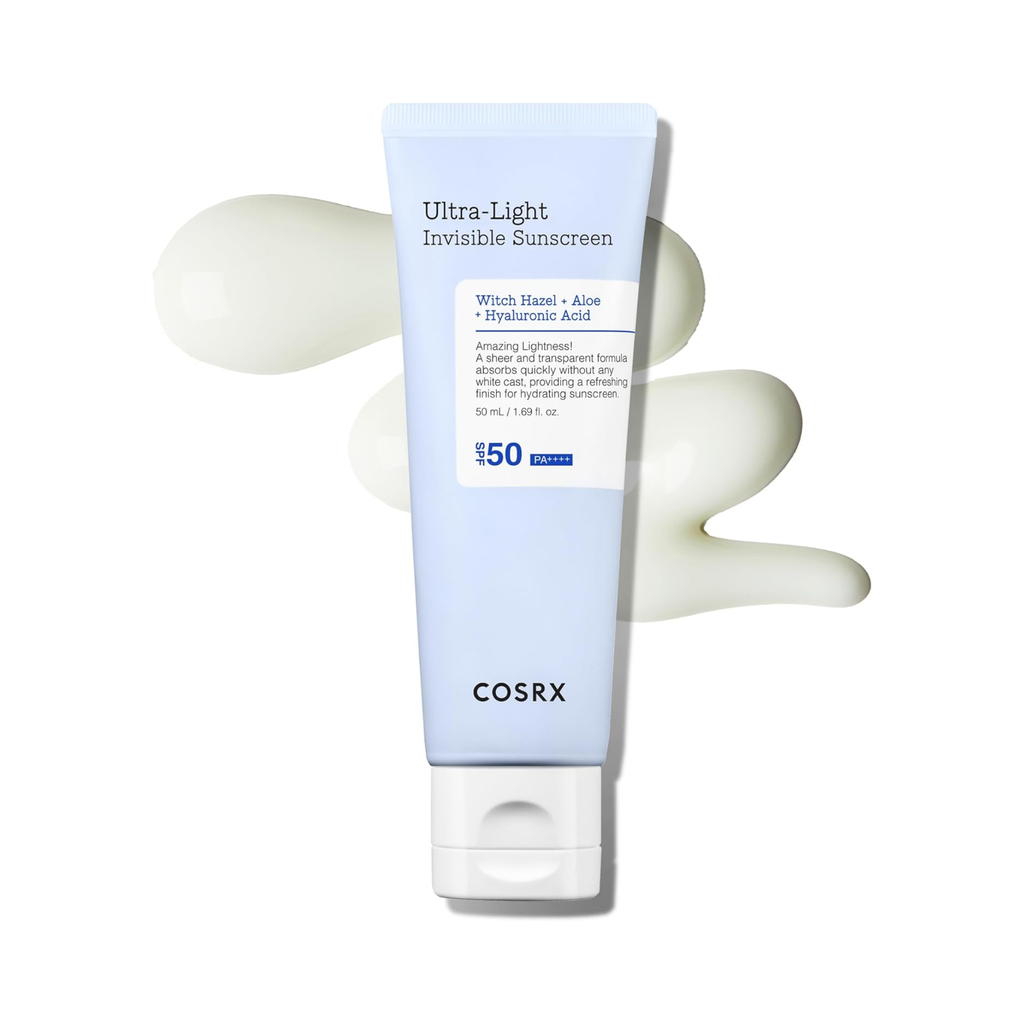 COSRX Ultra-Light Invisible Sunscreen SPF 50 Face Moisturiser 50ml