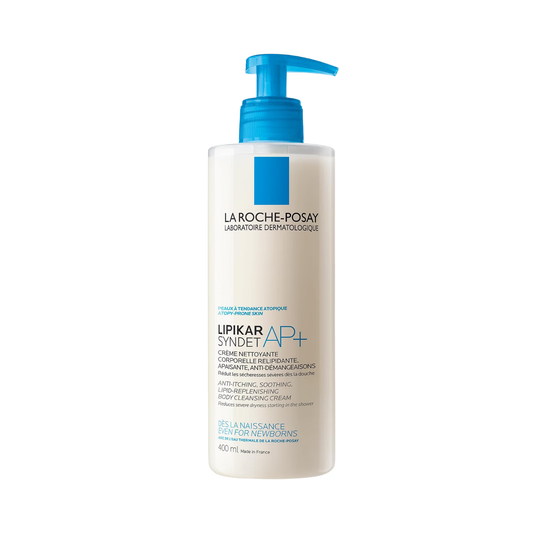 La Roche-Posay Lipikar Syndet AP+ Body Cream Wash for Very Dry Skin 400ML