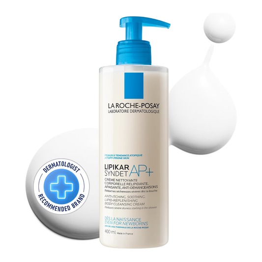 La Roche-Posay Lipikar Syndet AP+ Body Cream Wash for Very Dry Skin 400ML, image 2