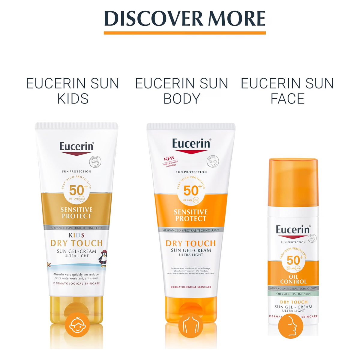 Eucerin After Sun Sensitive Relief Gel-Cream 200ML, image 6