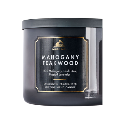 Bath And Body Works Mahogany Teamwork Intense Scented Candle 411G - image 2 of 2