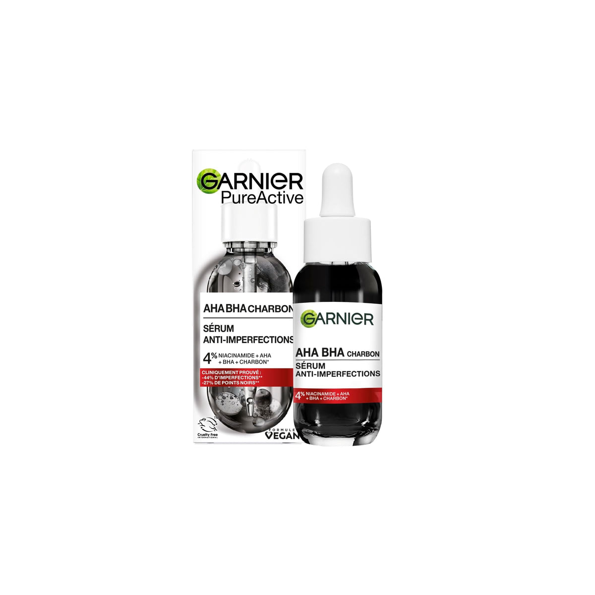 Garnier AHA BHA Charcoal Anti-Blemish Serum 30ML
