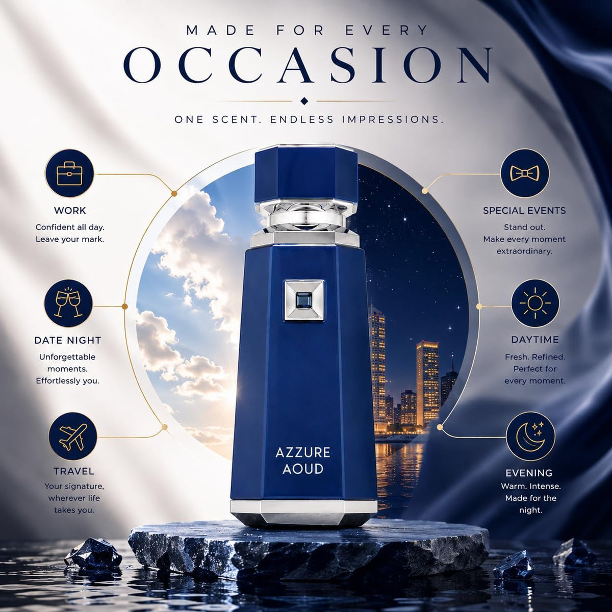 French Avenue Azzure Aoud 100ML, image 3