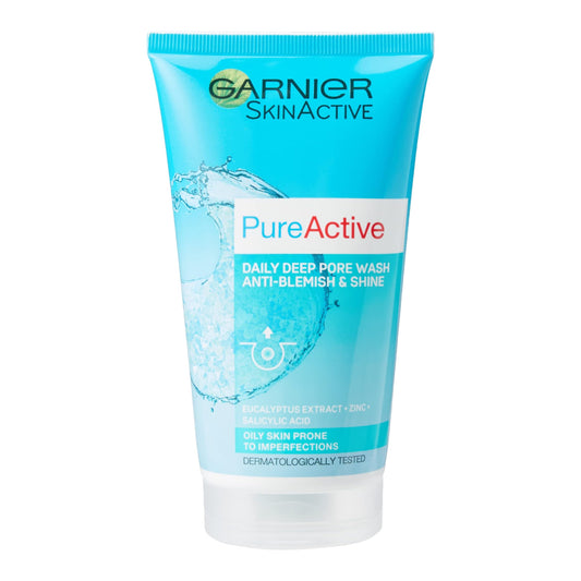 Garnier Pure Active Daily Pore Scrub Wash 150ML