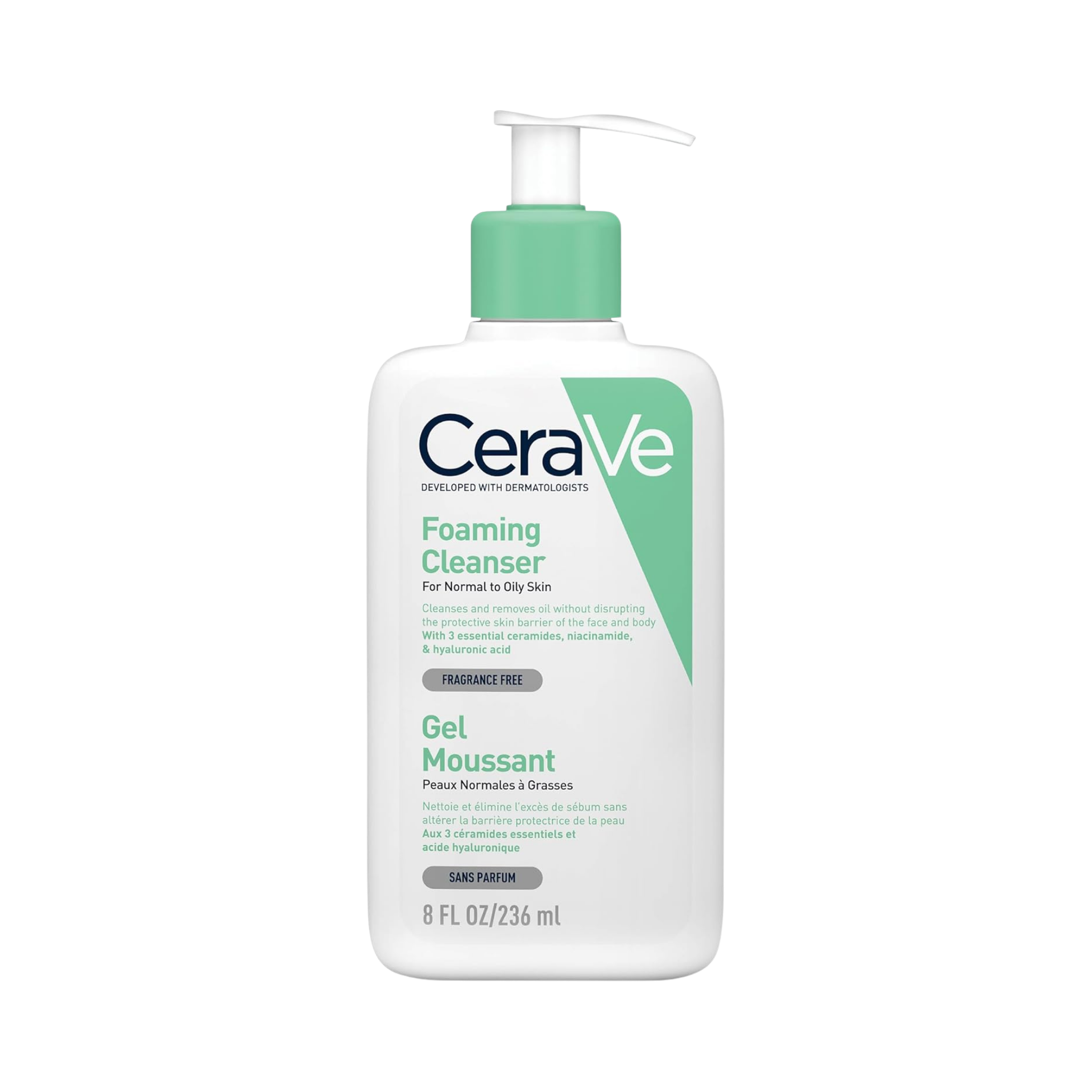 Cerave Foaming Cleanser For Normal To Oily 236ML