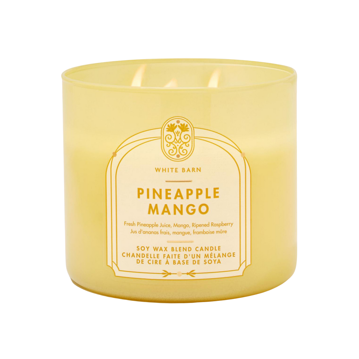 Bath And Body Works Scented Candle Pineapple Mango 411G - image 1 of 2