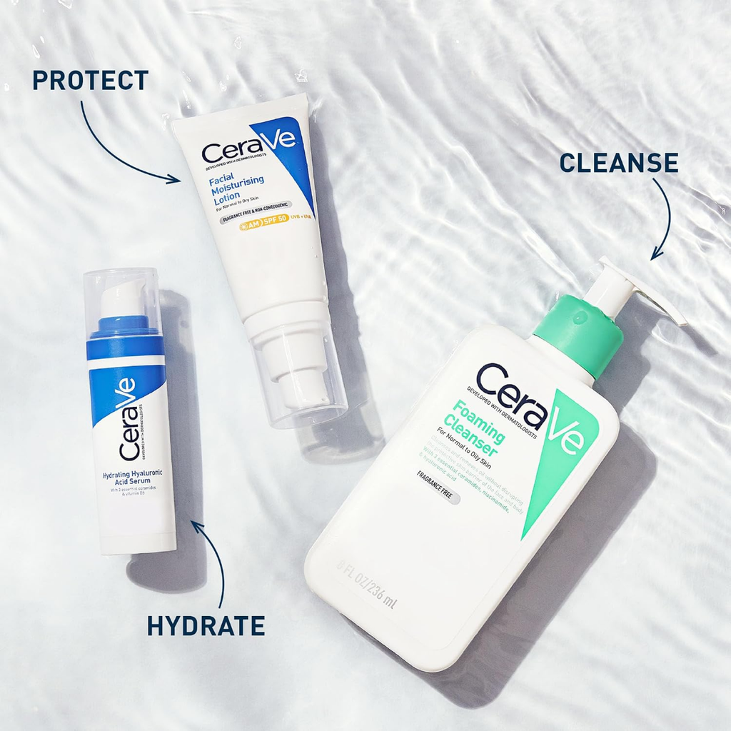 Cerave Foaming Cleanser For Normal To Oily 236ML