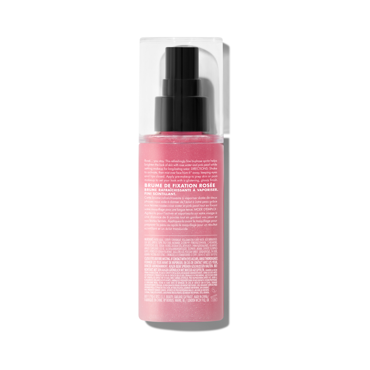 e.l.f. Power Grip Rosé Setting Spray - image 3 of 12