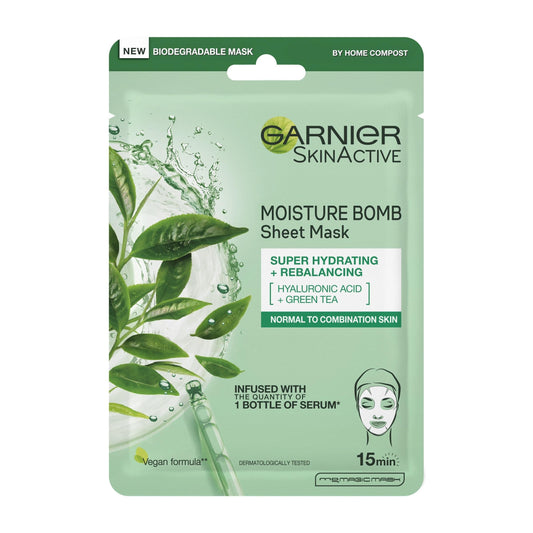 Garnier Skin Active Mask Hydra Bomb Greentea 30G