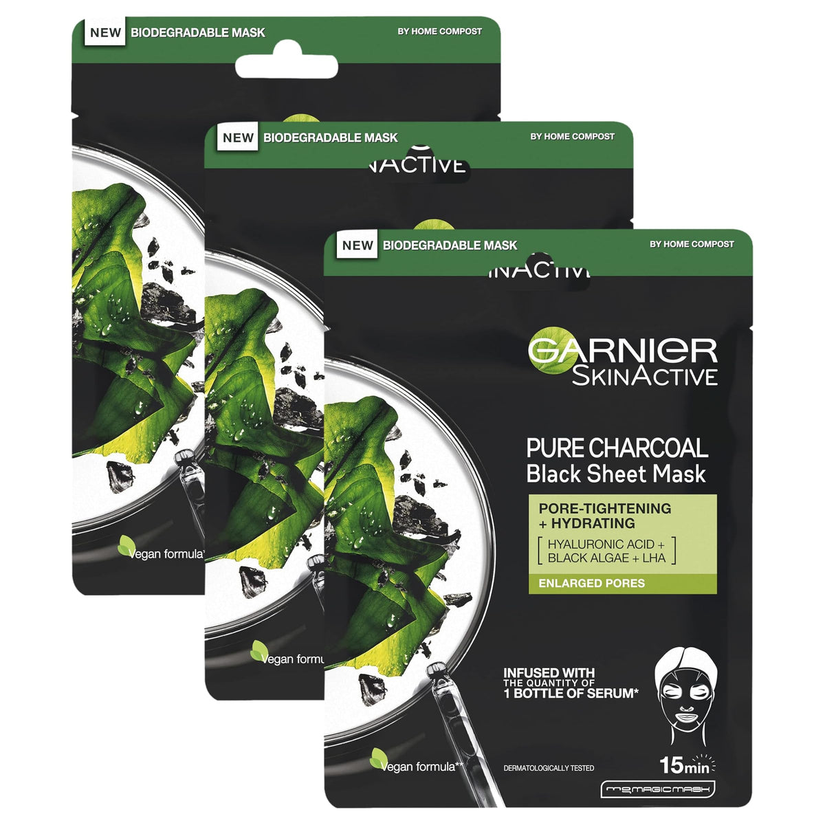 Garnier Pure Charcoal Mask Black Algae