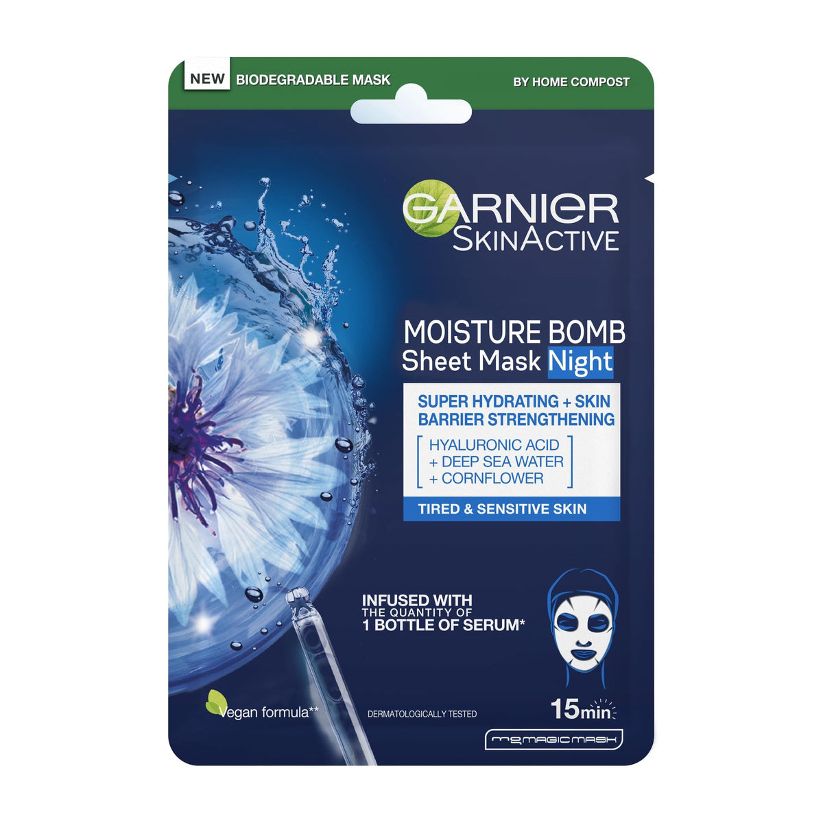 Garnier Hydra Bomb Tissue Mask Night 28G