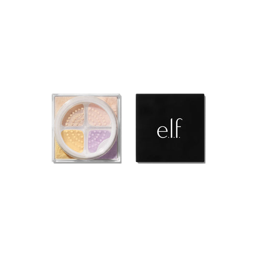 e.l.f. Set It Bright Powder Quad Medium/Tan - image 1 of 1